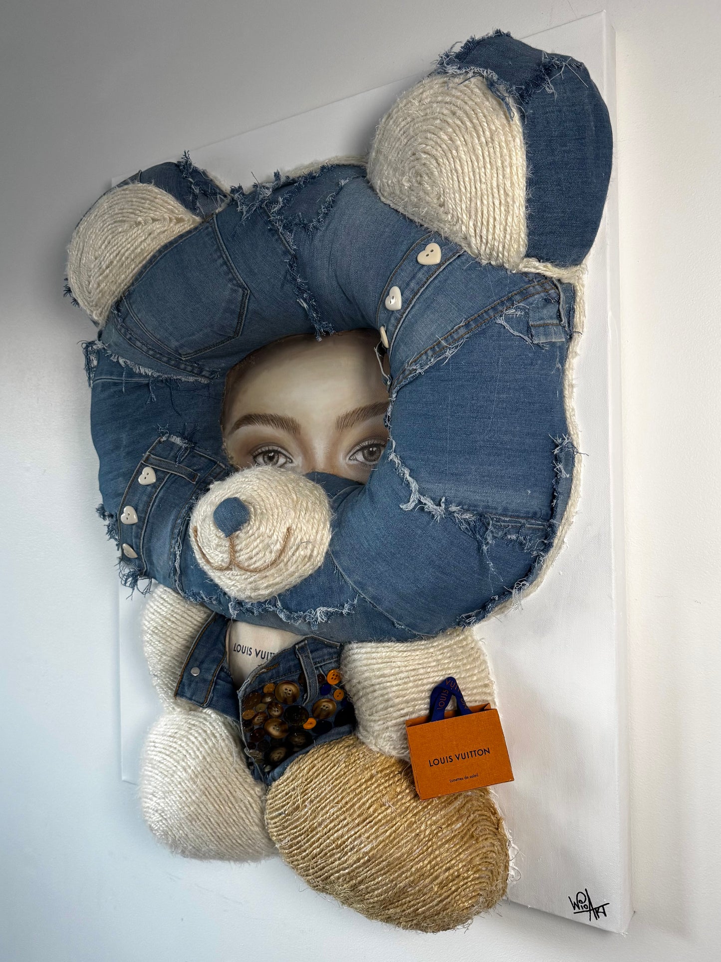 Lucy The Denim Bear 🐻‍❄️