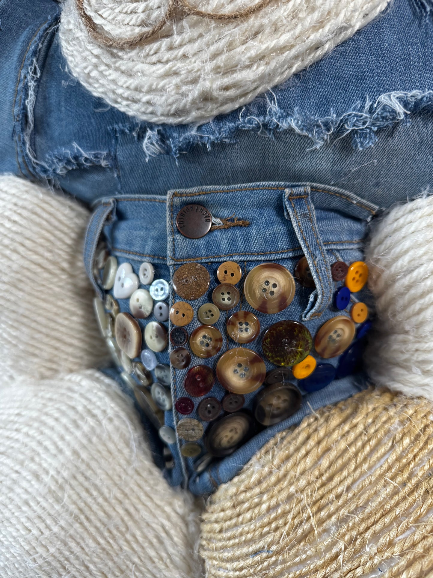 Lucy The Denim Bear 🐻‍❄️