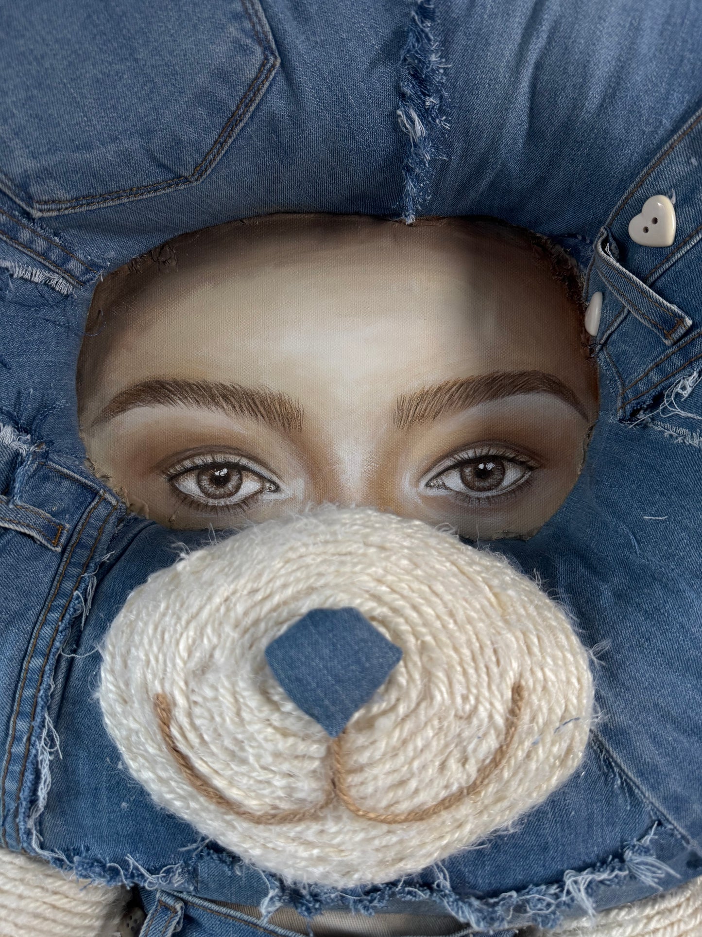 Lucy The Denim Bear 🐻‍❄️