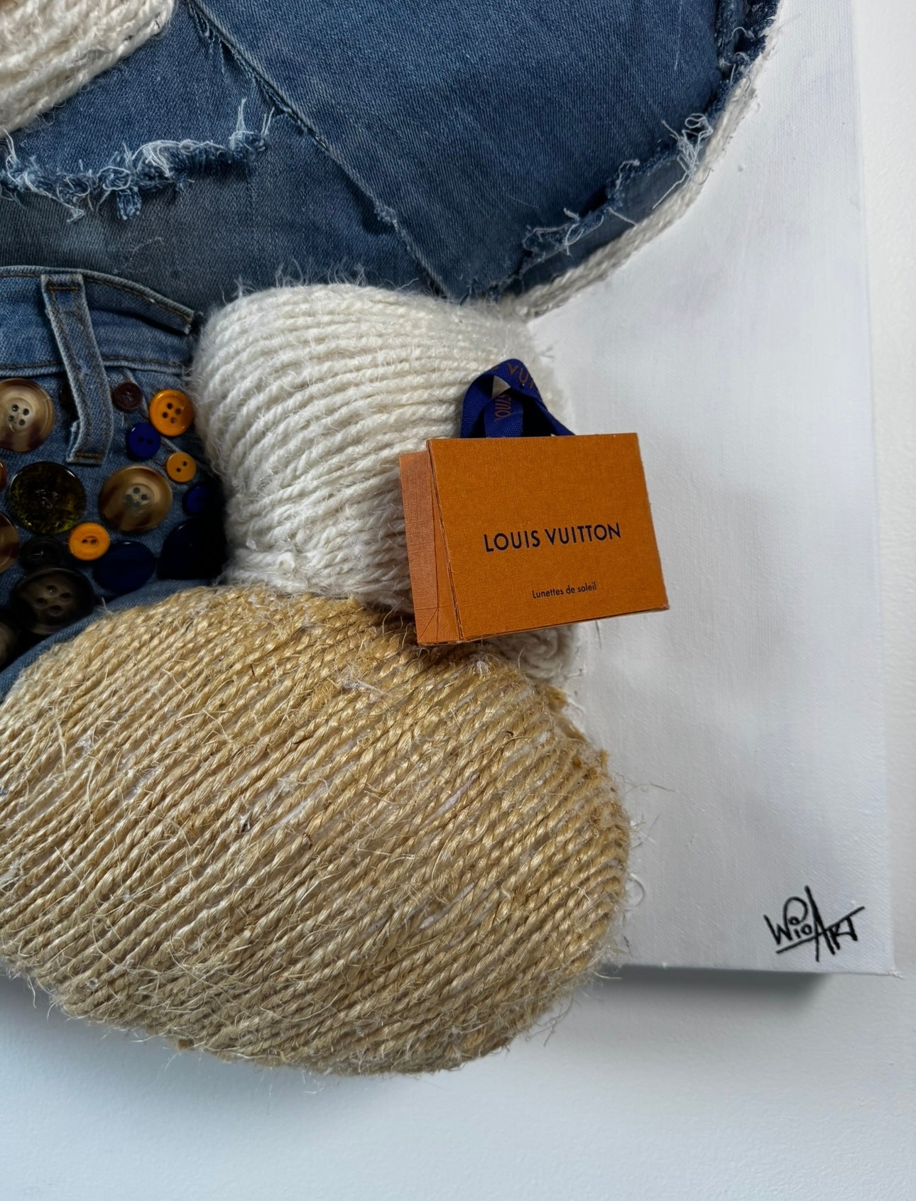 Lucy The Denim Bear 🐻‍❄️