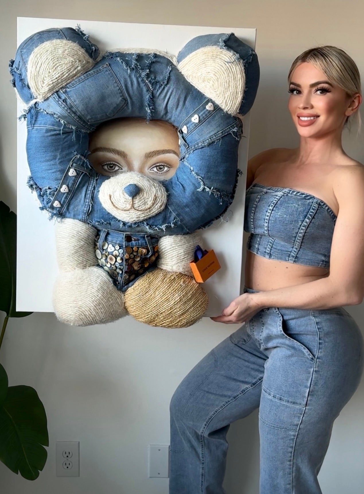 Lucy The Denim Bear 🐻‍❄️