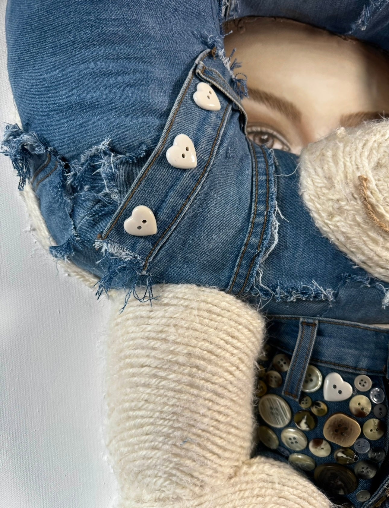 Lucy The Denim Bear 🐻‍❄️